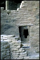 Windows in Spruce Tree House. Mesa Verde National Park ( color)
