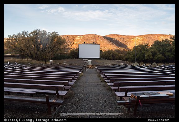 Amphitheater, Morefield Campground. Mesa Verde National Park, Colorado, USA.