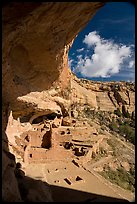 Alcove and Long House, Wetherill Mesa. Mesa Verde National Park ( color)