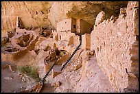 Long House, second largest Ancestral Pueblo cliff dwelling. Mesa Verde National Park ( color)