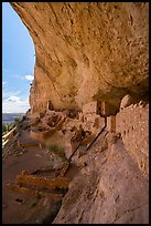Long House, second largest Anasazi ruin. Mesa Verde National Park ( color)