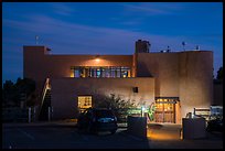 Far View Lodge at night. Mesa Verde National Park ( color)