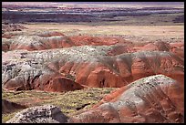 Painted Desert from Tawa Point. Petrified Forest National Park ( color)