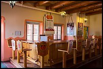 Bar inside Painted Desert Inn. Petrified Forest National Park ( color)