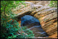 Arch, Hidden Canyon. Zion National Park ( color)