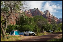 Watchman Campground. Zion National Park ( color)