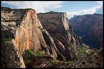 Cable Mountain and Zion Canyon. Zion National Park ( color)