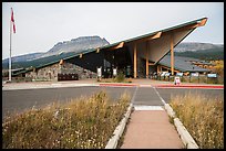 Saint Mary visitor center. Glacier National Park ( color)