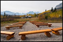 Amphitheater, Saint Mary Campground. Glacier National Park ( color)