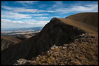 Mount Herard rounded summit. Great Sand Dunes National Park and Preserve ( color)