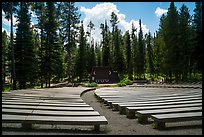 Amphitheater, Colter Bay Village. Grand Teton National Park ( color)