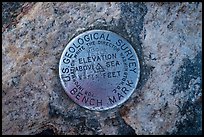 Geological marker, Grand Teton. Grand Teton National Park ( color)