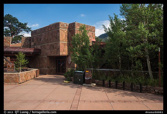 Beaver Meadows Visitor Center. Rocky Mountain National Park, Colorado, USA.