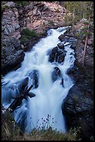 Adams Falls. Rocky Mountain National Park ( color)