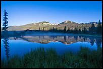 Beaver pond and Never Summer Mountains. Rocky Mountain National Park, Colorado, USA. (color)