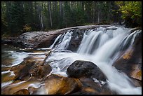 Lower Copeland Falls, Wild Basin. Rocky Mountain National Park ( color)