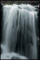 Alberta Falls 30 feet drop. Rocky Mountain National Park ( color)