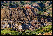 Badlands, Painted Canyon. Theodore Roosevelt National Park ( color)