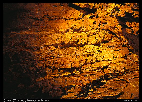 Cave concretions. Wind Cave National Park (color)