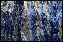 Buttresses and ridges, Grand Canyon of Yellowstone. Yellowstone National Park ( color)