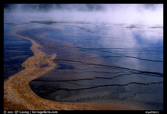 [open edition] Great Prismatic Springs. Yellowstone National Park