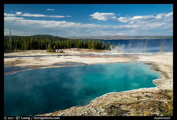 Abyss Pool, West Thumb. Yellowstone National Park (color)