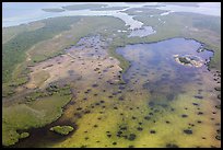 Aerial view of Jones Lagoon. Biscayne National Park ( color)