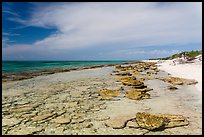 Beach and reef, Loggerhead Key. Dry Tortugas National Park ( color)