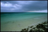Approaching storm from Bush Key. Dry Tortugas National Park, Florida, USA.