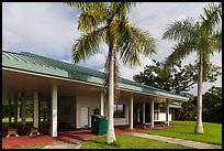 Royal Palms VisitorGr Center. Everglades National Park, Florida, USA. (color)