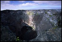 Mauna Ulu crater. Hawaii Volcanoes National Park, Hawaii, USA. (color)