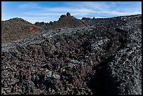 Field of aa lava, Mauna Loa. Hawaii Volcanoes National Park ( color)