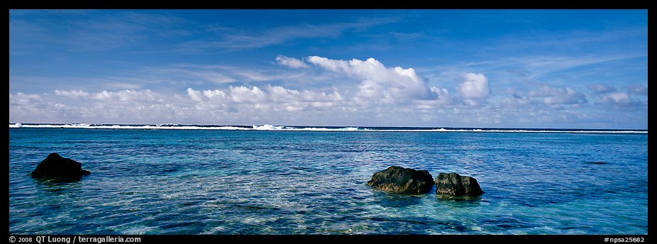 Reefs and tropical waters, Ofu Island. National Park of American Samoa (color)