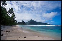 Ofu Beach and Olosega Island. National Park of American Samoa ( color)