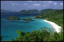Trunk Bay. Virgin Islands National Park, US Virgin Islands. (color)