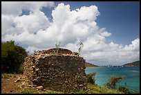 Leprosiarum building, Hassel Island. Virgin Islands National Park ( color)