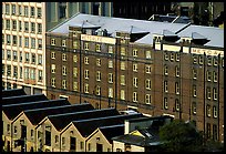 Colonial-era buildings of the Rocks. Sydney, New South Wales, Australia (color)