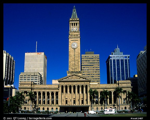 City council. Brisbane, Queensland, Australia (color)