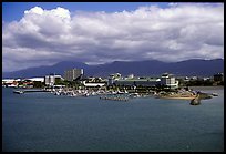 Aerial view of Cairns. Queensland, Australia (color)