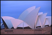 Roof of the Opera house. Sydney, New South Wales, Australia ( color)