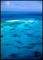 Turquoise waters. The Great Barrier Reef, Queensland, Australia
