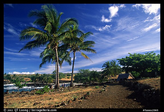 Lapakahi historical park. Big Island, Hawaii, USA