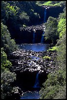 Umauma Falls. Big Island, Hawaii, USA ( color)