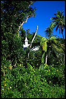 Church,  Kenaea Peninsula. Maui, Hawaii, USA ( color)