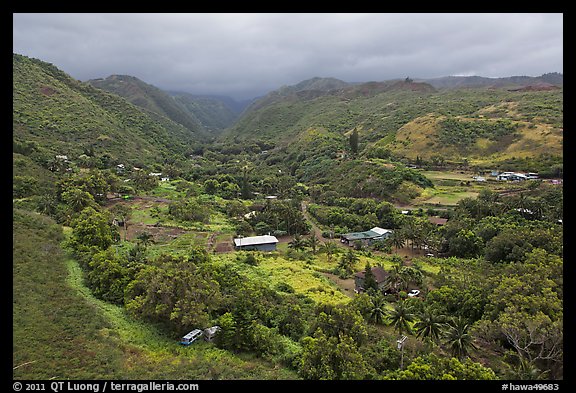 Kahakuloa valley. Maui, Hawaii, USA