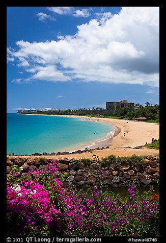 Kaanapali integrated resort. Lahaina, Maui, Hawaii, USA (color)