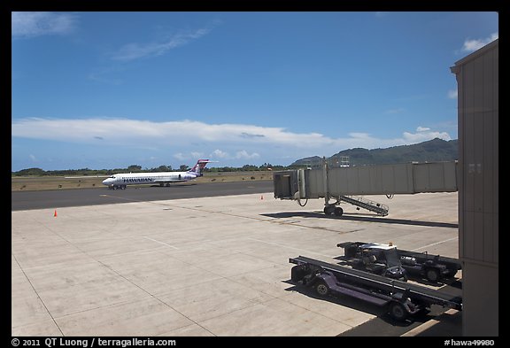 Airport, Lihue. Kauai island, Hawaii, USA