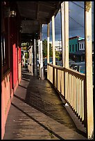Boardwalk, Pahoa. Big Island, Hawaii, USA (color)