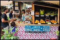 Produce stand, Pahoa. Big Island, Hawaii, USA ( color)