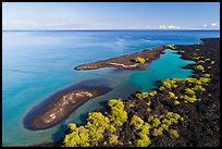 Aerial view of Kiholo Bay islets. Big Island, Hawaii, USA ( color)
